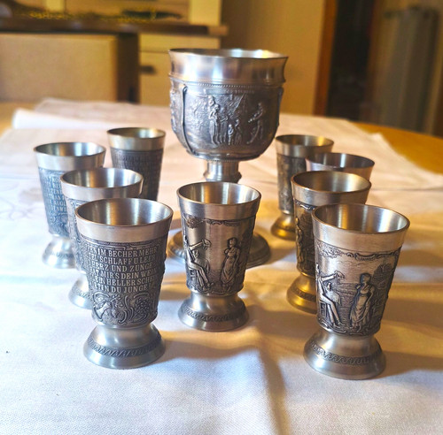 Frieling zinn becher set - frieling, becher-set