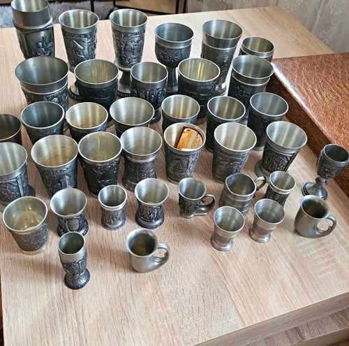 Konvolut zinn becher - konvolut,
