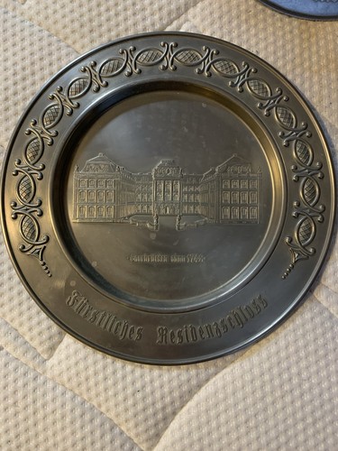 Zinn teller fürstliches - 2,