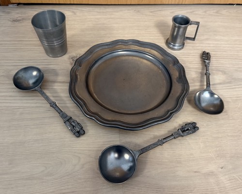 Zinn sammlung konvolut - zinn,