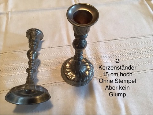 Kerzenständer aus zinn - zinn, %