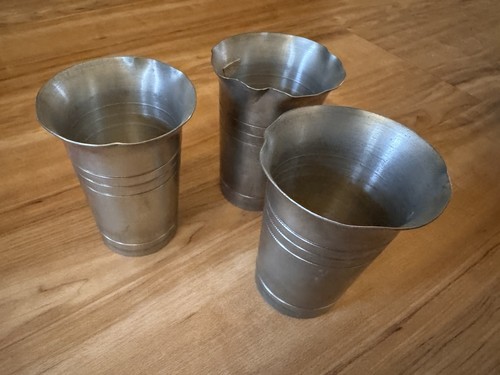 Zinnbecher set - zinnbecher,