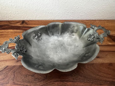 Zinn Obstschale, Vintage