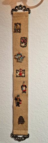 Vintage zinnanhänger - st.,