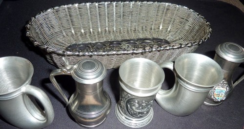 Vintage wmf zinn set - vintage, zinn-set