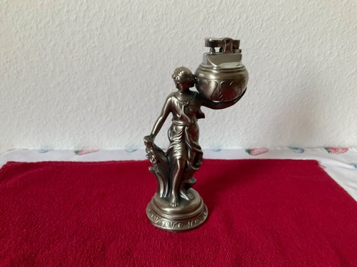 Zinn feuerzeug frauen skulptur - feuerzeug,