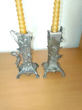 alte Zinn Kerzenständer WMF