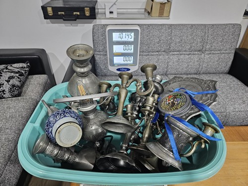 Großes zinn konvolut 10kg - großes,