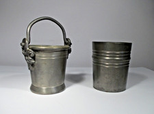 Miniatur Eimer und Becher aus