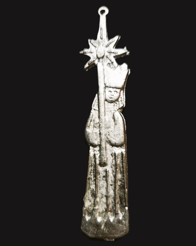 Anhänger zinn sternsinger - zinn,