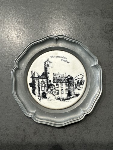 Zinnteller zinnuntersetzer - zinnteller,