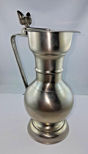 Alwe zinn krug mit deckel - krug,