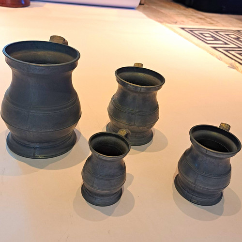 Zinn krug humpen - krug/humpen, set