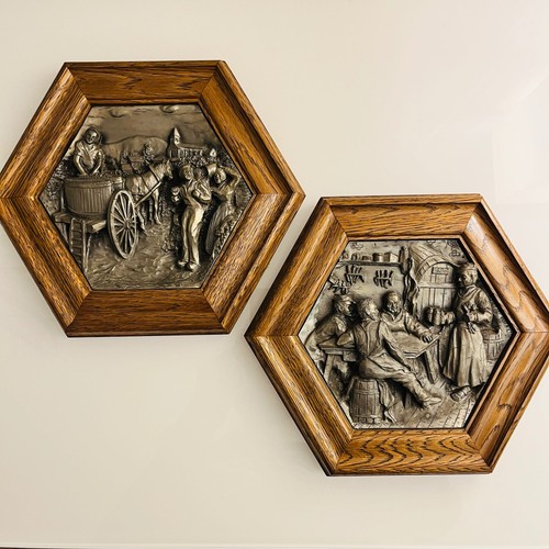 Zinn bilder relief eiche - bilder, in