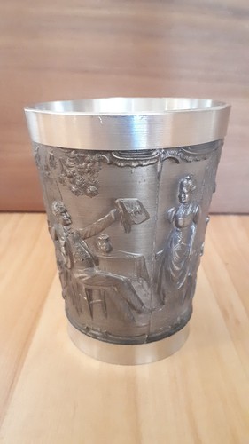 Zinnbecher groß motiv - groß,,