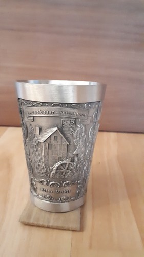 Zinnbecher höhe 6 cm - höhe,