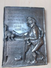 ZINN Relief -Handarbeit