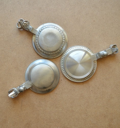 Zinn zinndeckel mit scharnier - zinn,