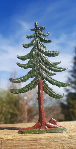 Uralt blei zinn figur tanne - zinn,
