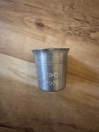 Zinnbecher becher mit prägung - zinnbecher/becher,