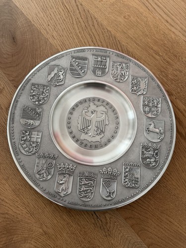 Zinnteller wandteller - zinnteller,