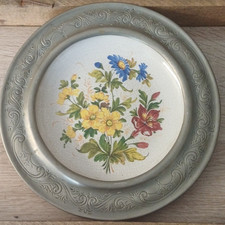 Bassano Zinnteller Blumenmotiv