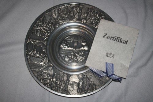 Großer zinnteller frieling - zinnteller,