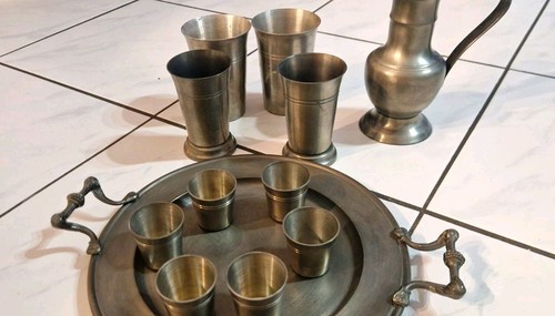 Altes zinn set - ​altes, zinn-set