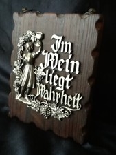 altes Zinnbild Zinn Relief auf