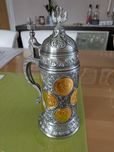 Kaiserhumpen zinnkrug deckel - kaiserhumpen,