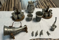 Umfangreiches Vintage Zinn