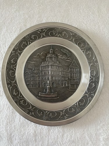 Zinn wandteller herborn wand - wandteller,