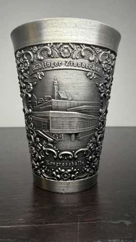 Vintage böblinger zinnbecher - vintage,