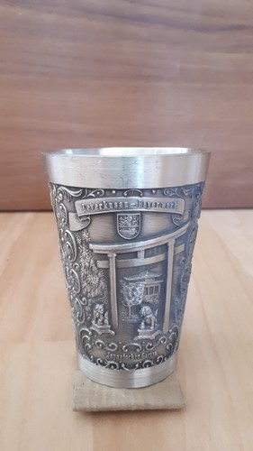 Zinnbecher höhe 6 - zinnbecher,, 8,6
