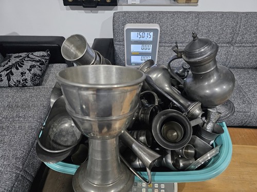 Großes zinn konvolut 15kg - großes,