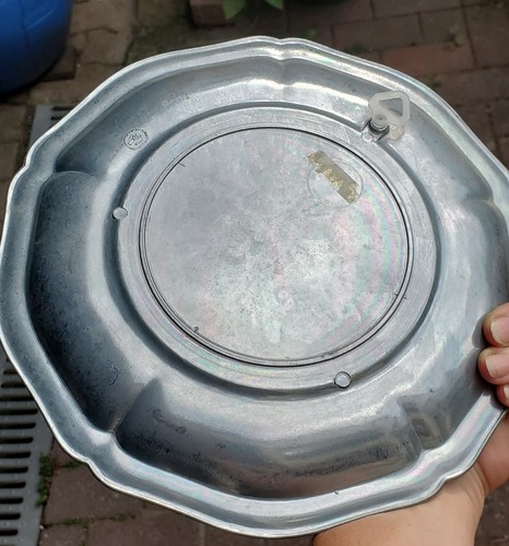 Zinnteller mir blumenmotiv - mir,