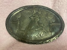 Alte Zinnplakette / Zinntafel