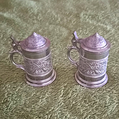 Miniatur zinnkrug humpen - miniatur, zinnkrug/humpen